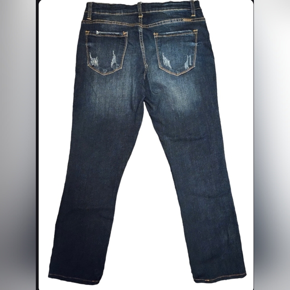 Kancan Los Angeles Designer Distressed Jeans - Picture 3 of 7
